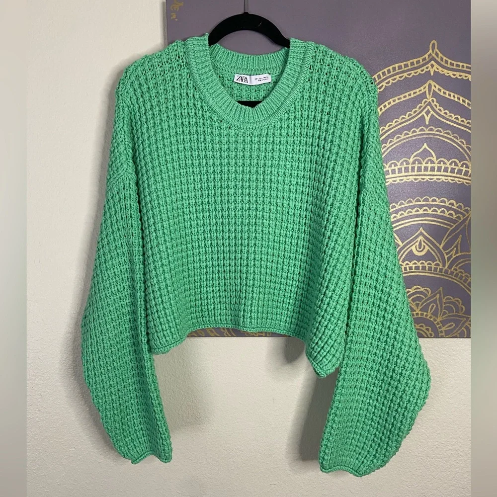 ZARA Heavy Knit Sweater - Picture 2 of 3